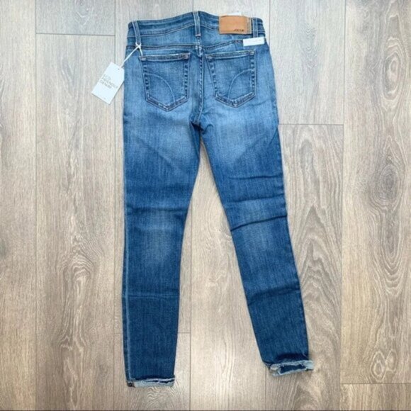 Revolve Joe's Jeans Women's Skinny Jeans Icon Ankle Denim Cuffed Blue Size 26 - Picture 12 of 13